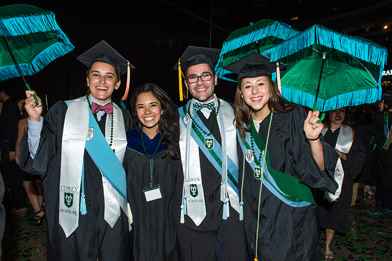 tulane students commencement