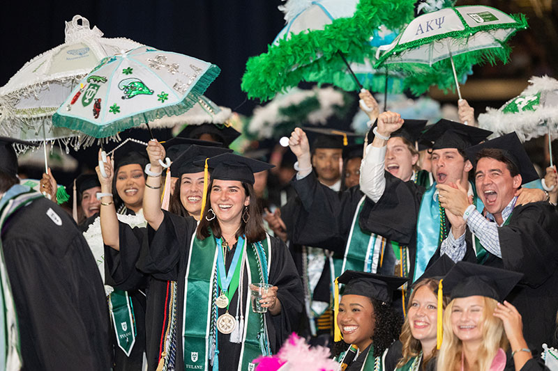 Students celebrate at 2026 Commencement