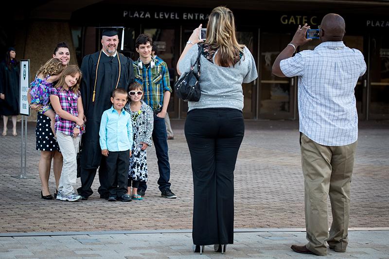 commencement guests