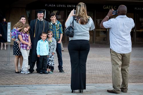 commencement guests