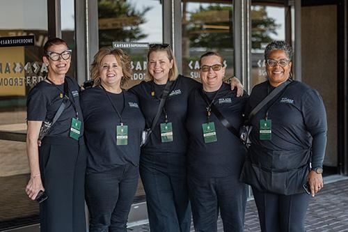 Commencement volunteers